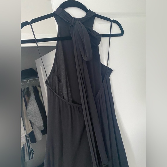 Reformation Filippa Dress. Size 6. Black - Picture 4 of 5